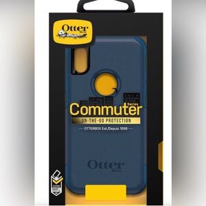 OtterBox Commuter series case for iPhone XS/X. Blue.